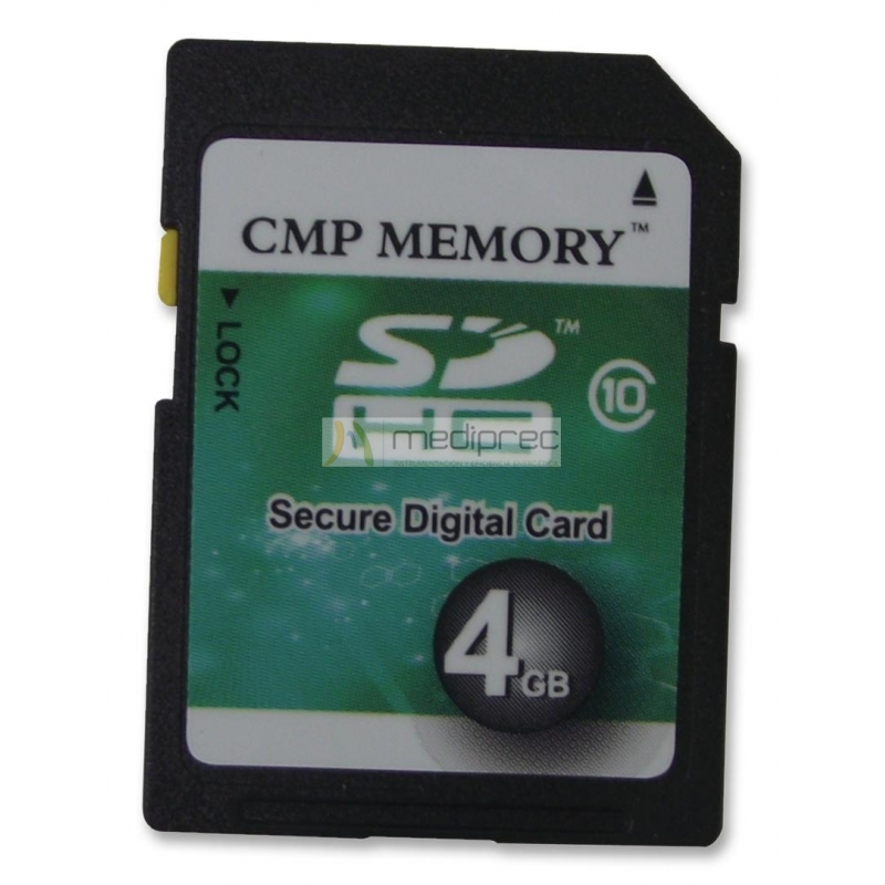 Tarjeta de memoria micro-SDHC 4 GB