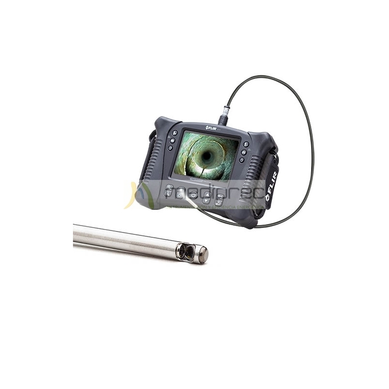 Vs70 + vsc65-12s: kit de videoscopio de inspección con motor de acero inoxidable