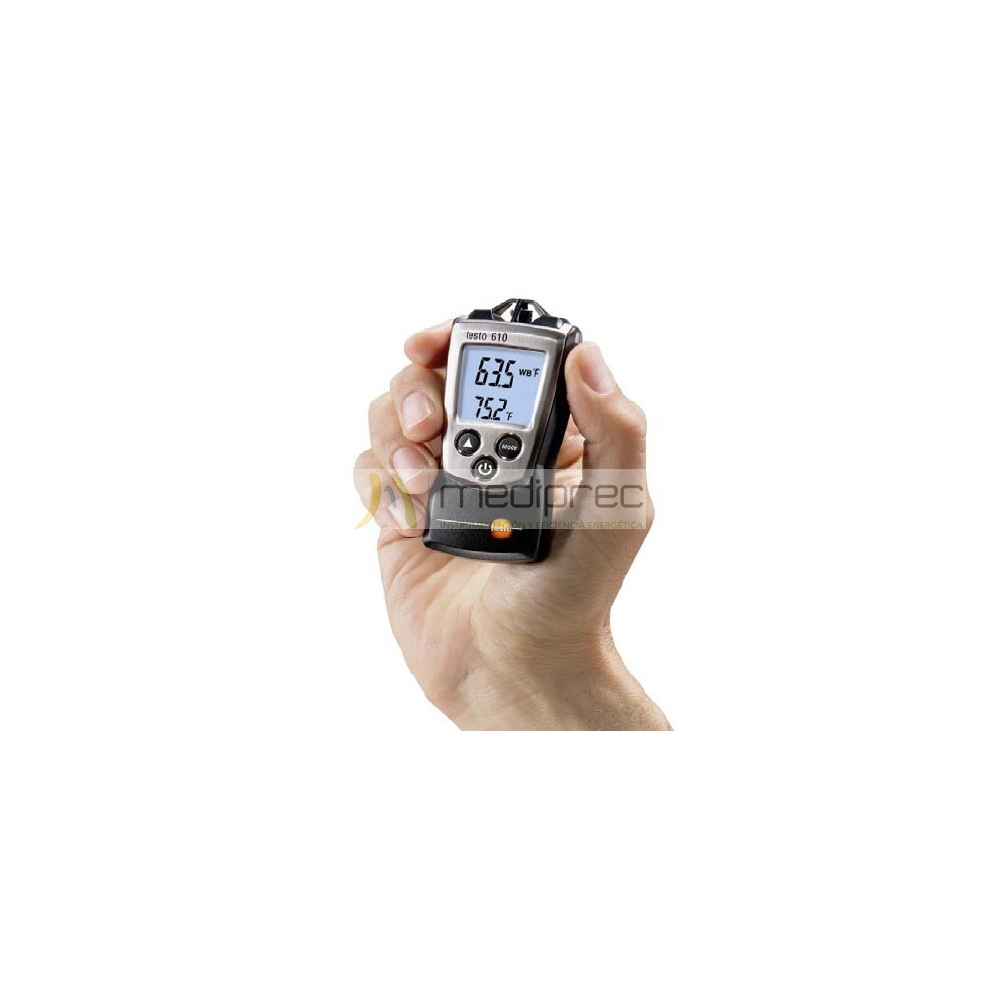 Testo 610 Thermo-Hygromètre - Mesure Température Humidité Air - Calcul Point Rosée