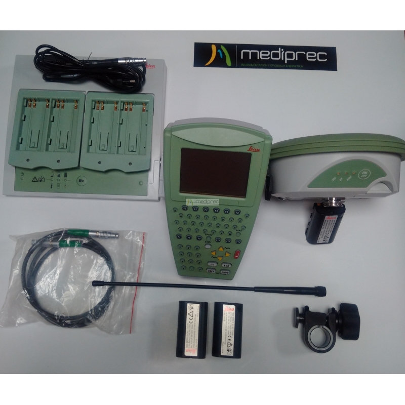 Segunda mano GPS Leica 1200 FIJO+MÓVIL - Alquiler y Venta Mediprec